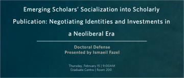 Graduate Defence – Ismaeil Fazel