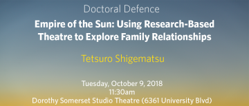 Doctoral Defence – Tetsuro Shigematsu