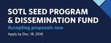 Call for Proposals: SoTL Dissemination Fund