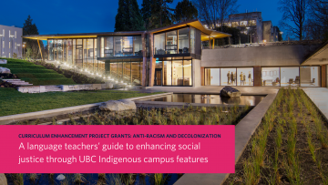 A Language Teachers’ Guide to Enhancing Social Justice Through UBC Indigenous Campus Features