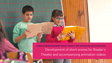 Development of Short Scenes for Reader’s Theater and Accompanying Animation Videos