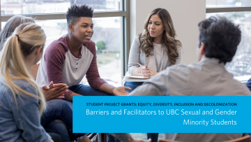 Barriers and Facilitators to UBC Sexual and Gender Minority Students
