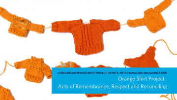 Orange Shirt Project: Acts of Remembrance, Respect and Reconciling