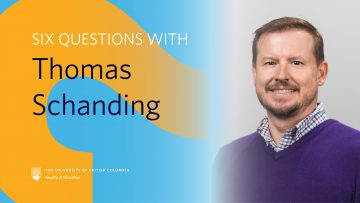 Six Questions with Dr. Thomas Schanding