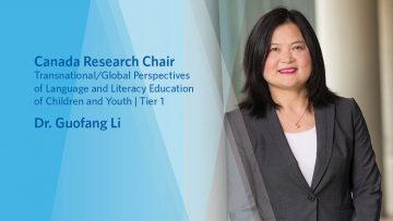 Dr. Guofang Li renewed as Canada Research Chair in 2022