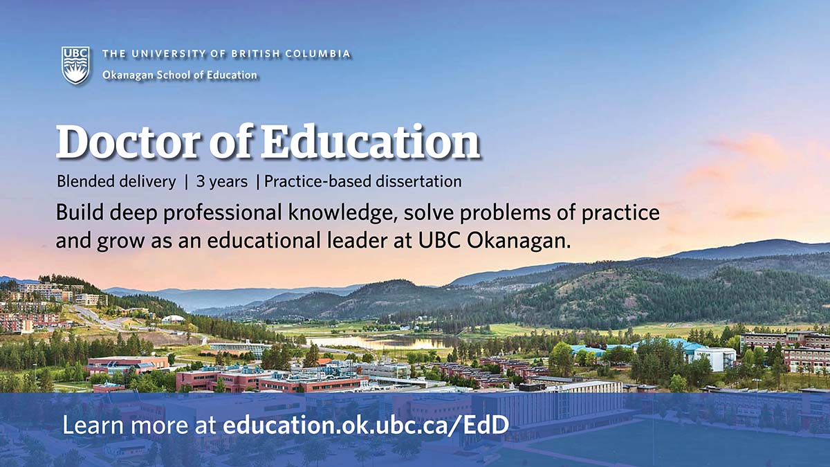 doctor of education ubc okanagan