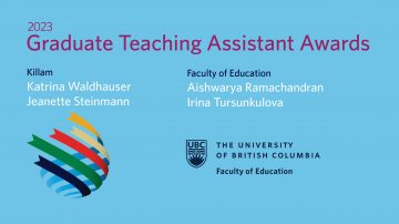2023 Graduate Teaching Assistant Awards