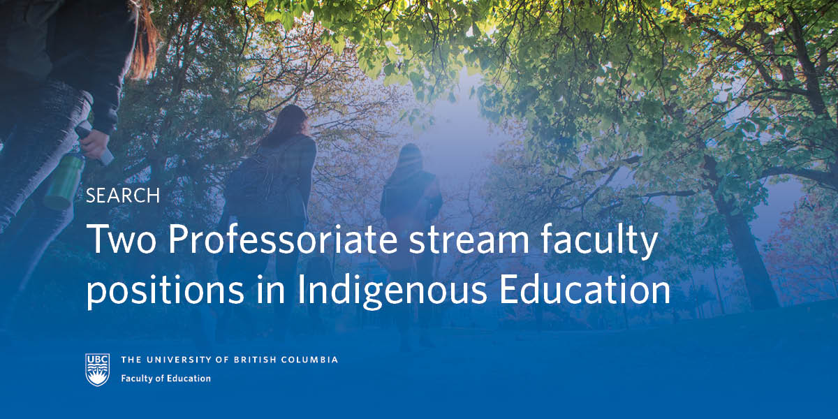 Search: Two Professoriate stream faculty positions in Indigenous ...